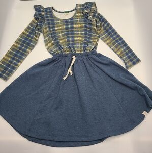 Little Road Co. plaid knit dress size 6